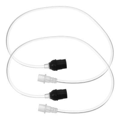 Anneome 2Pcs Cupping Vacuum Pump Tube Flexible Hose for Home Cupping Massage Compact Design for Easy Storage Compatible with Cupping Devices Vacuum Cupping Accessory