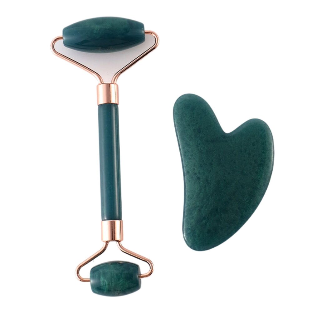Piegricdiat Portable Massager Guasha Back Massage Roller Stick, Gua Sha Facial Back Shoulder Massager