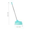 BESTYASH Long Handle Broom with Detachable Stainless Steel Handle for Home and Outdoor Cleaning Lightweight and Durable Sweeping Tool for Malls and Bathrooms view 2