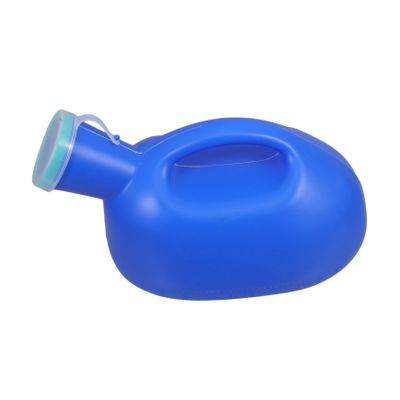 COLLBATH Portable Urinal for Men with Lid Spill Proof Urine Bottle Travel Pee Container for Seniors Emergency Use Car Friendly Nighttime Convenience