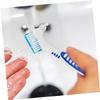 CTIRCHIU 8Pcs Double Sided Denture Brushes for Efficient Cleaning Compact Travel Toothbrushes Blue Green Purple and Orange Design for Denture Care view 3