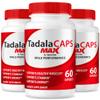 NutraVibe (3 Pack) TadalaCaps Max Capsules Premium Formula with a Clean, Powerful Blend to Support Stamina, Performance, & Overall Health | Natural, Easy-to-Swallow Pills (180 Capsules) view 1