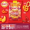 Mac's Hot & Spicy Pork Skins Party Mix - Hot & Spicy Flavored Chicharrones Pork Rinds - Party Snack - 4oz (9-Pack Party Mix) view 2