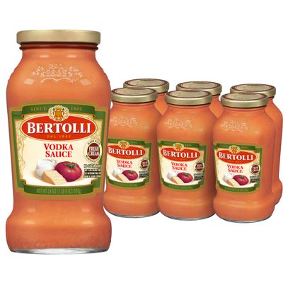 Bertolli Pasta Vodka Sauce, Rose Spaghetti Sauce, 24 oz (Pack of 6)