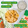 Mac's Tajin Chili Lime Fried Pork Skins - Tajin Chili Lime Flavored Chicharrones Pork Rinds - Low Carb, Gluten-Free, Keto-Friendly Snack- 3oz (12-Pack) view 3