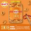 Mac's BBQ Fried Pork Skins - Barbeque Flavored Chicharrones Pork Rinds - Low Carb, Gluten-Free, Keto-Friendly Snack- 7.5oz (6-Pack) view 2