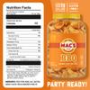 Mac's BBQ Fried Pork Skins - Barbeque Flavored Chicharrones Pork Rinds - Low Carb, Gluten-Free, Keto-Friendly Snack- 7.5oz (6-Pack) view 4