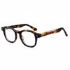 BETSION Retro Fashion Acetate Reading Glasses Square Eyeglasses Frames Men Women Full Rim Vintage (Tortoise, 0.75, x) view 1