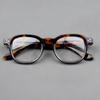 BETSION Retro Fashion Acetate Reading Glasses Square Eyeglasses Frames Men Women Full Rim Vintage (Tortoise, 0.75, x) view 2