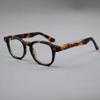 BETSION Retro Fashion Acetate Reading Glasses Square Eyeglasses Frames Men Women Full Rim Vintage (Tortoise, 0.75, x) view 4