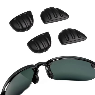 2 Pairs Replacement Nose Pads for Maui Jim Kanaha MJ409 Sport Sunglasses, Easy Slip On Nose Piece Guard
