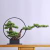 AFPSDLFJDLS Bonsai Luohan Pine Green Plant Porch Floor Sales Office Villa Model Room Decoration view 3
