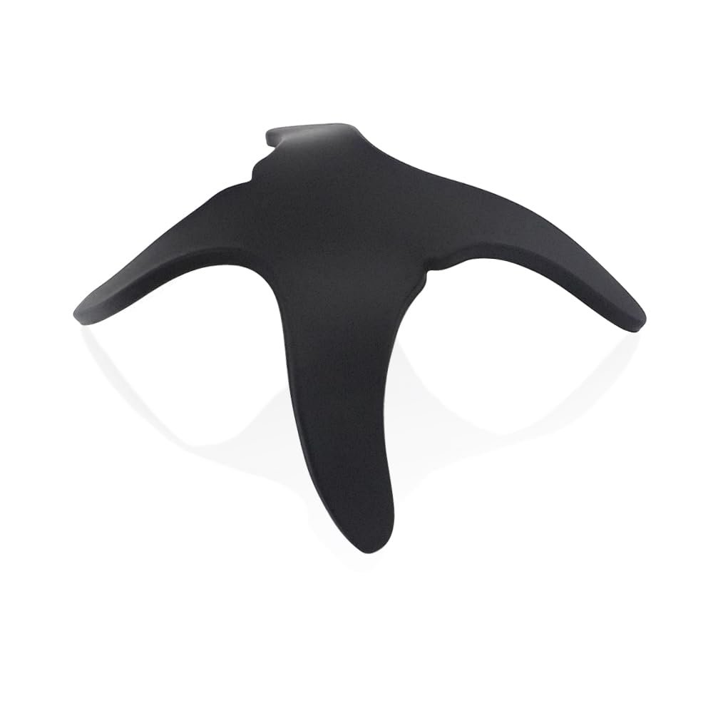 Silicone Soft Dental Photography Background Board, Bendable Black Contrast Plate for Tooth Shooting (Occlusal)