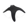 Silicone Soft Dental Photography Background Board, Bendable Black Contrast Plate for Tooth Shooting (Occlusal) view 1