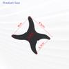 Silicone Soft Dental Photography Background Board, Bendable Black Contrast Plate for Tooth Shooting (Occlusal) view 2