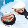 Silicone Soft Dental Photography Background Board, Bendable Black Contrast Plate for Tooth Shooting (Occlusal) view 3