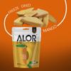ALOR 100% Natural Dried Mango Slices Unsweetened, No Sugar Added, Pure Fruit Snack Crunchy, Crispy & Gluten-Free Healthy Dehydrated, (15 Grams x 8 Packs - Mango) view 3