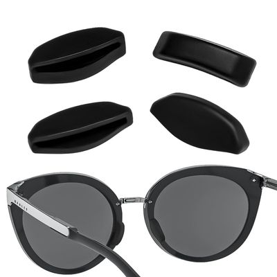 2 Pairs Replacement Nose Pads for Oakley Top Knot OO9434 OX3238 Eyeglasses, Small Size+Large Size Soft Nose Piece Guard