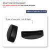 2 Pairs Replacement Nose Pads for Oakley Wildrye OO9230 Sunglasses, Black Large Size Soft Nose Piece Guard view 3