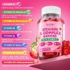 Youlikee Vitamin B-Complex Gummies for Women & Men, Methyl B12, B1, B2, B3, B5, B6, B7 & B9 - Vitamin B Complex with Vitamin C Supports Energy & Immune Function, Strawberry Flavor, 60 Count view 4