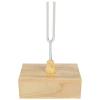 Yoga and Meditation Tuning Fork, 512 Hz, with Wooden Resonance Box for Sound Therapy view 1