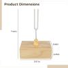 Yoga and Meditation Tuning Fork, 512 Hz, with Wooden Resonance Box for Sound Therapy view 4