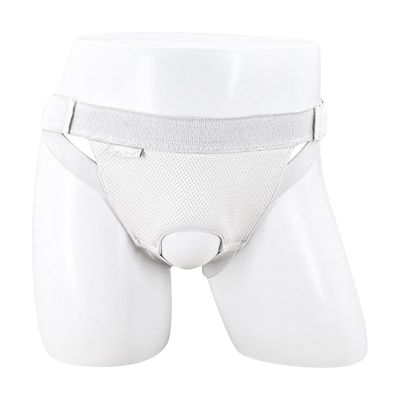 Hernia Belt for Men & Women, Double Inguinal, Adjustable, Hernia Belt for Men Inguinal with 2 Removable Compression Pads(Gray,Large)