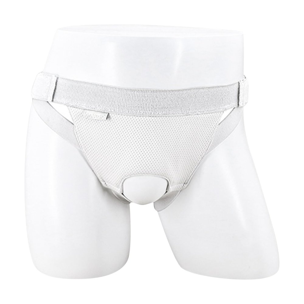 Hernia Belt for Men & Women, Double Inguinal, Adjustable, Hernia Belt for Men Inguinal with 2 Removable Compression Pads(Gray,Large)