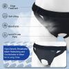 Hernia Belt for Men & Women, Double Inguinal, Adjustable, Hernia Belt for Men Inguinal with 2 Removable Compression Pads(Gray,Large) view 4