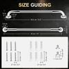 supregear Grab Bars for Bathtubs and Showers, Anti Slip Bathroom Grab Bars for Seniors, 304 Stainless Steel Safety Shower Handle, Toilet Handicap Elderly Assist Bathroom Wall Handle, 14 inch view 3
