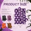 30 Sheets Halloween Tissue Paper, 5 Styles 13.78x19.69in Web Ghost Pumpkin Star Wrapping Paper Ideal Gift Favors DIY Crafts Bouquet Halloween Packaging Party Decoration Supplies view 2