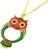 10X Magnifying Glass Necklace Decoration Magnifier The Best Reading Magnifier for Small Prints Low Vision Seniors owl Marriage view 1