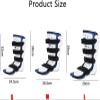 UMJIGF Orthosis Foot Torn Ligament - Ankle Splint - Plantar Fasciitis Night Splint - Lumbar Support Brace - splints - Support Sleep, Arthritis, tendinitis,Left-S view 3