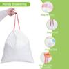 MakMeFre 8gal Drawstring Tall Trash Bags 100ct 50x60cm Scented Heavy Duty view 3