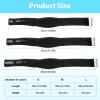 2Pcs Trach Covers for Tracheostomy Neck Stoma Cover Breathable Dust- Proof Shield Neck Trachea Protector Adjustable Tracheostomy Supplies Reusable Tracheostomy Care Kits for Men and Women (Black, L) view 2