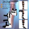 UMJIGF Hinged ROM Knee Foot Support Brace, Adjustable Post Knee Support Orthosis Immobilizer Pr, Knee Abduction Splint, Hip Knee Ankle Foot Orthosis Braces, Legs Joint Fi,Fixed-Right view 3