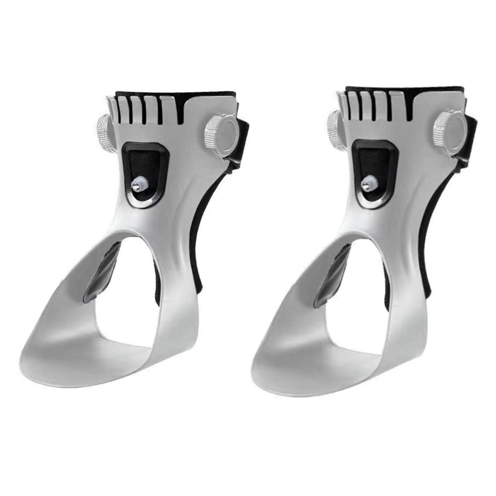 UMJIGF 1 Pair Foot Drop Orthosis AFO Ankle Orthosis Support Foot Varus Foot Valgus Brace for Men and Women,B1,L,B2-M