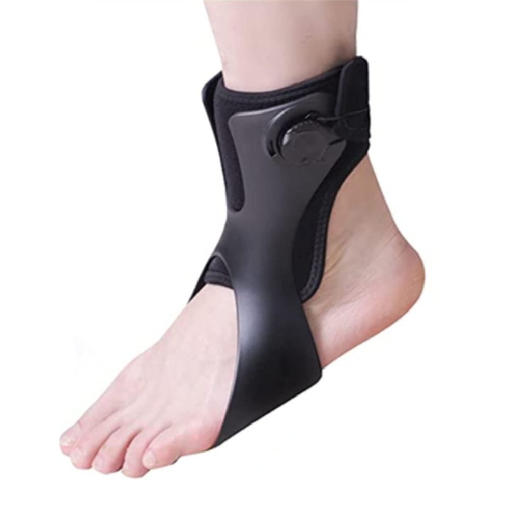 UMJIGF Drop Foot Brace Orthosis, Foot Drop AFO Brace Orthosis Splint for Sprains Night Splint Foot Drop Orthosis Ankle Brace,Left,S,Right-M
