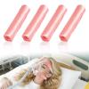 4 Pack Satin Mask Strap Covers, Face Cushion Cover for Strap Headgear, Universal and Reusable Comfort Pads, C Papa Accessories & Supplies Mask Cover Headgear Pads for Reducing Red Marks (Dark Pink) view 1