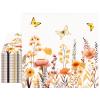 40Pcs Floral Paper Napkins Disposable, Decoupage Flower Luncheon Napkins Decorative for Baby Shower Wedding Anniversary Birthday Fall Party 6.5 x 6.5 Inches view 1