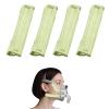 4 Pack Satin Mask Strap Covers, Face Cushion Cover for Strap Headgear, Universal and Reusable Comfort Pads, C Papa Accessories & Supplies Mask Cover Headgear Pads for Reducing Red Marks (Light Green) view 1
