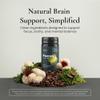 ELEVITA WELLNESS Focus Supplement (Made in Italy) | Premium Blend with L-Theanine, Lion's Mane & B Vitamins, Saffron and Vitamin D | Focus & Cognitive Support for Men & Women view 3