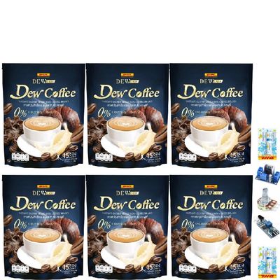 225g/Pack Arabica Smooth Natural Delicious Fruit Snack Good Shape DewCoffee By PiDew Instant Roasted Mix Coffee Set 6 A911 By Thaigiftshop [Get Free Tomato Facial Mask]