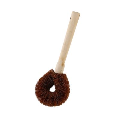 Wooden Handle Dish Brush with Fiber Bristles for Kitchen Cleaning, Scrub Brush Applicable to Bottles Pans Pots Dishes, Durable and Rust-Proof (Size A B C D E Optional)