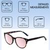 Medspex Adel-AVT Color Therapy Reading Glasses +3.75 Violet Purple/FL-41 Rose Unisex Fluorescent Light Sensitivity Chromotherapy Chakra Healing view 3