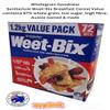 (1.2kg Box) Weet-Bix Biscuits Whole Grain Cereal, Low-Sugar Whole Grain Wheat Biscuits, Delicious as Part of Breakfasts or Snacks & Get a BONUS Mystery Gifts view 2