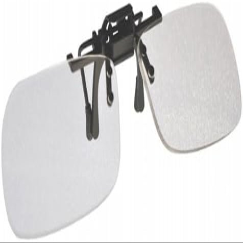 Phillips Safety Clip-On Flip-Up Magnifying Reading Glasses, +1.75 Diopter, Small Clear Lens, 5.125 Inches Wide