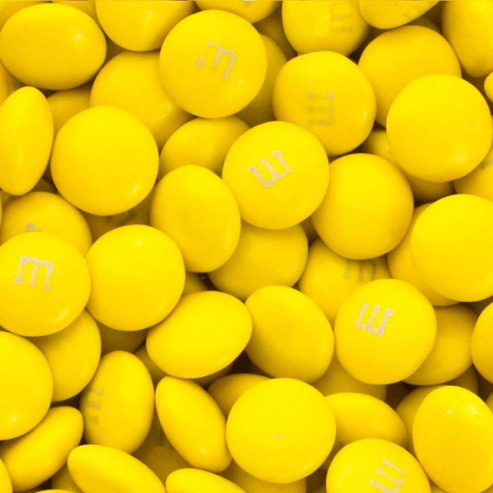 375pcs Yellow Coated Candy Milk Chocolate (12oz, 375pcs)