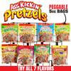 Ass Kickin' Pretzels - 7 Unique Pretzel Twist Flavors, 5oz Each Resealable Bag view 3