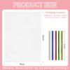 100PCS Cellophane Treat Bags 9x15 Inches Clear Plastic Gift Bags with Twist Ties Cello Party Favor Bags for Wrapping Halloween Christmas Gifts, Candies, Dessert, Bakery, Cookies, Chocolate, Popcorn view 2